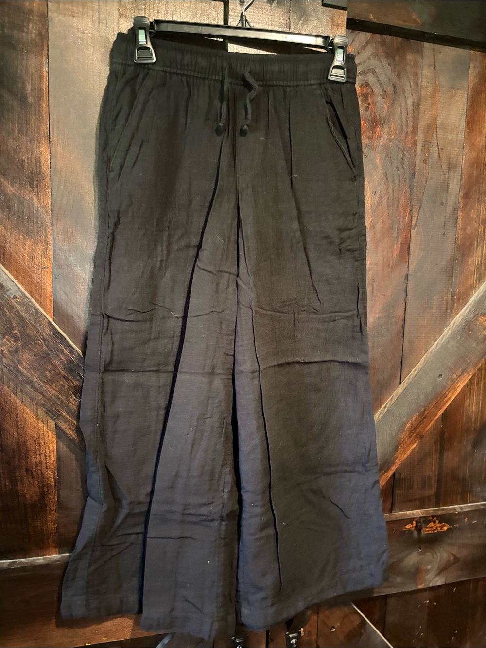 Cotton/linen pants